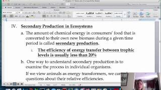 BIO 112 Ecosystems Part II