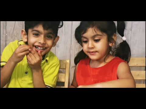 learn names of fruits and vegetables with Shariq and Ishaal
