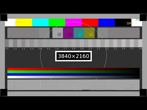 4K Ultra-HD Test Pattern