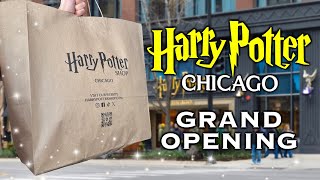 OPENING DAY of the Harry Potter Shop in Chicago | HUGE CROWDS