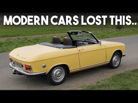 Why Did The French Stop Making Cars Like this? - Peugeot 304 Cabriolet 1972