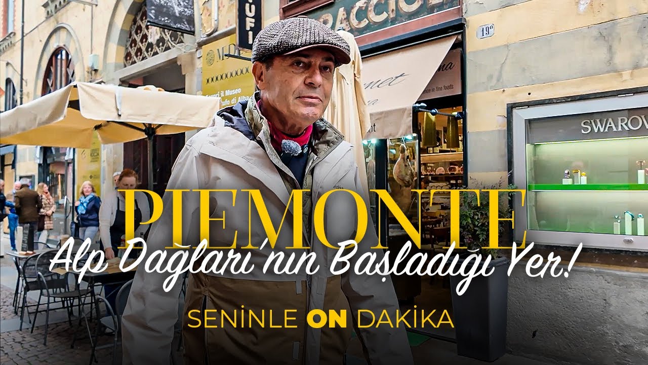 İtalya | Piyemonte Kasaba Değil Sanat Eseri! | Seninle On Dakika - 7. Sezon 9. Bölüm