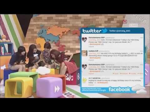After School Club EP14 Girl's Day (segment of reading messages & birthday on Twitter)