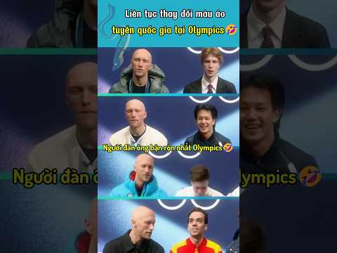 Liên tục đổi màu áo đội tuyển quốc gia tại Olympics 🤣