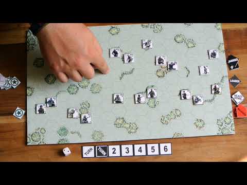 Until The Bitter End wargame - 2 player turn sequence