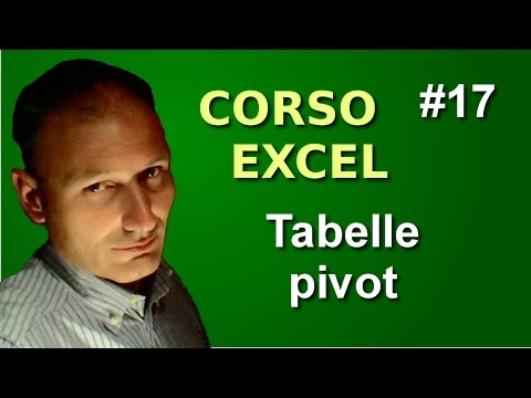 Excel Course - Lesson 17 - Pivot Tables
