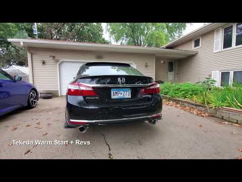 2017 Accord Sport with Takeda Axle Back Exhaust