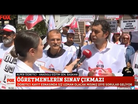5 EYLÜL İŞ BIRAKMA EYLEMİMİZ FOX HABER'DE