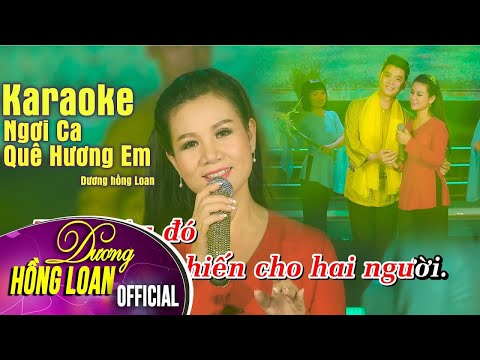 Karaoke Beat Gốc | Ngợi Ca Quê Hương Em | Dương Hồng Loan