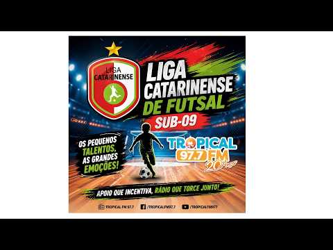 ADESC SÃO CARLOS X CT FALCÃO / PINHALENSE FUTSAL -  LIGA CATARINENSE DE  FUTSAL SUB 09