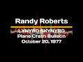 Lynyrd Skynyrd Radio Bulletin