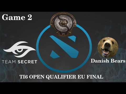 Secret vs Danish Bears Game 2 Highlights, TI 6 OPEN QUALIFIER EU FINAL