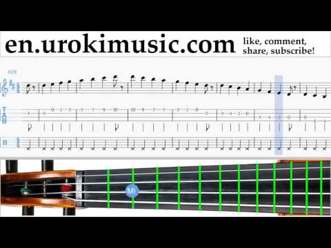 Violin lessons Ed Sheeran - Castle On The Hill Sheet Music Tutorial Part#1 um-a352