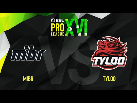 MIBR vs TYLOO | Map 1 Mirage | ESL Pro League Season 16 Conference - Upper bracket