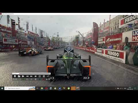 GRID 2019 Best Replays 47 Barcelona Memorial Run Medium Difficulty Day Rain