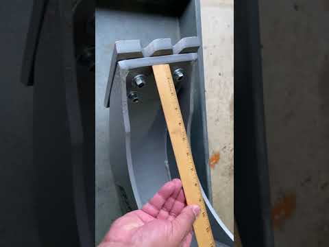 BXpanded 6" Trenching Bucket.