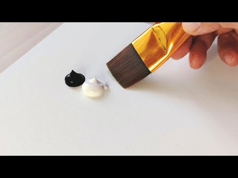 Paint with ONLY 2 COLORS Very Easily - Acrylic Painting for Beginners