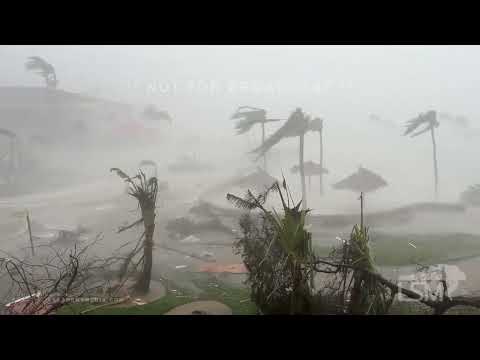 10-28-2025 Montego Bay, Jamaica - Category 5 Melissa Tears Apart Montego Bay - Destruction - Surge