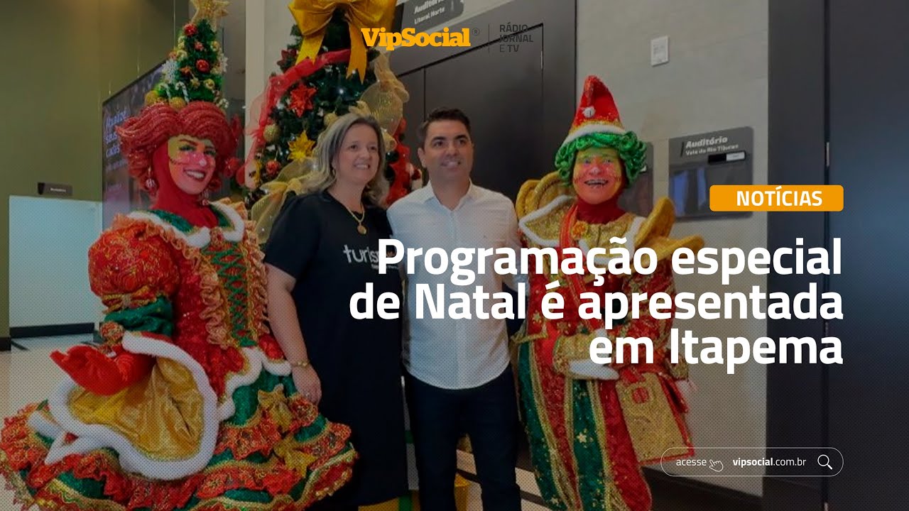 Programação especial de Natal é apresentada em Itapema