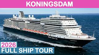 2026 Koningsdam: Full Ship Tour (Holland America)