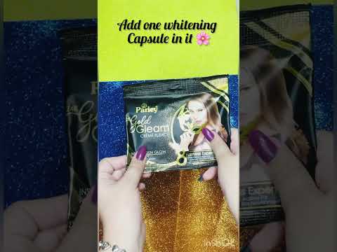 Parley 24 k gold gleam bleach cream review 🌸