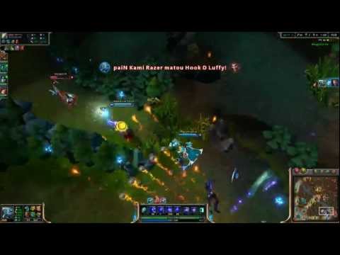 paiN Kami Razer - Fizz top lane [Brazil] (3200Elo) (Challenger l)