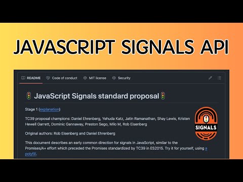 Javascript Proposal Signals Api Bitbuddy