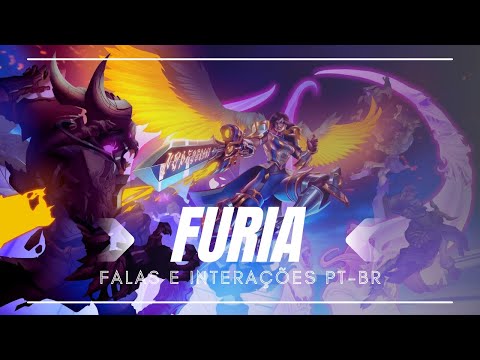 ❰Paladins Voice Lines❱ Furia - Falas e Interações Traduzidas PT-BR