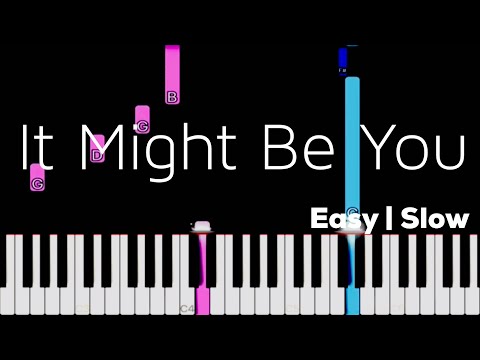 It Might Be You (Tootsie Soundtrack) - Stephen Bishop piano tutorial