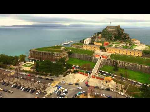 Corfu-Old Fortress and Main Square