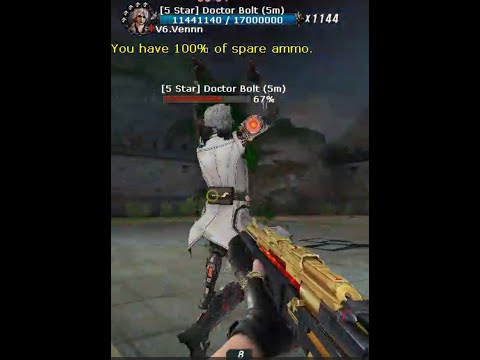 Crossfire Philippines Onslaught Fortress(ZM4) Ashen Taurus and Doctor Bolt 5-Star Part 1