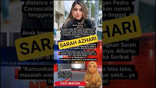 Download lagu SARAH AZHARI #sarah #sarahaxhari mp3
