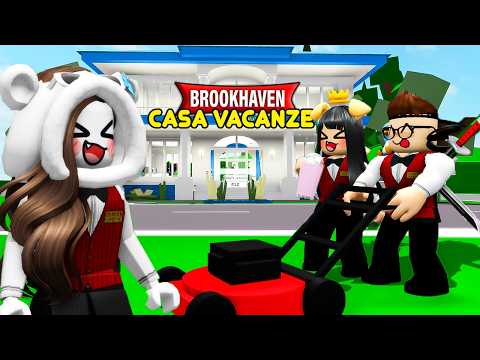 ROBY, LORENZIST E JENNY APRONO UNA CASA VACANZE SU BROOKHAVEN ROBLOX!