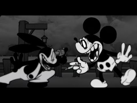 【FNF】(Remake)Battered but Oswald and Mickey Mouse sings it