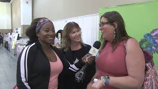 Learning more about yoga at The Yoga Expo 2024