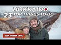 TOP 23 BEST THINGS to do in HOKKAIDO in 2024 | Japan travel guide