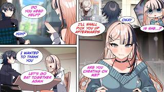 [Manga Dub] The Gyaru who dragged me around just for fun became my friend