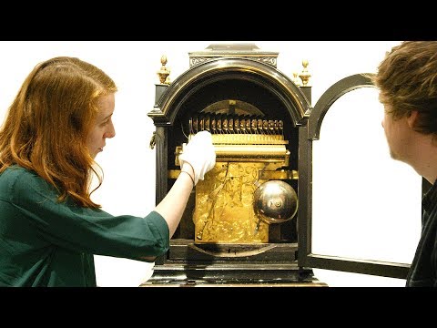 Musical Clock from 1750 and Porter Music Box from 1978