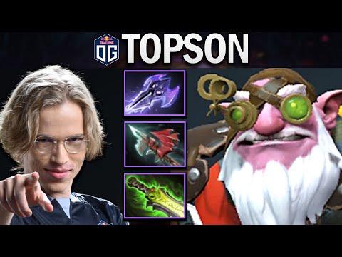 OG.TOPSON SNIPER WITH MAGE SLAYER - ROAD TO DOTA 2 7.29