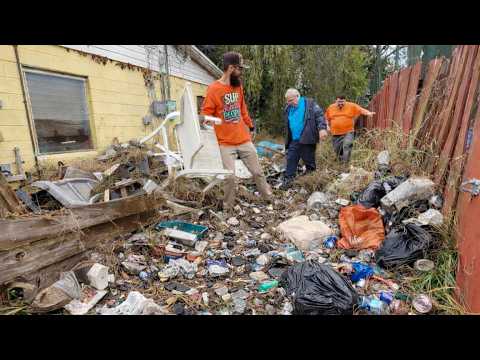 This Wasn't a Yard... It Was a Dump Site