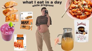 WHAT I EAT IN A DAY WHILE PREGNANT: healthy + balanced