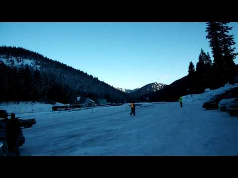 Stevens Pass Parking Lot