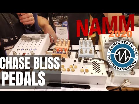 NAMM 2020   Chase Bliss CXM 1978  Reverb, MOOD, Blooper Pedals