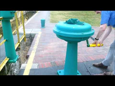 Ostpreußen/Masuren 2023 (Senioren-Ausflug): Schleusen bei Sztum - wo die Nogat in die Weichel mündet