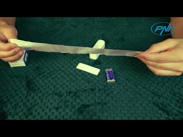 Vídeo relacionado con PNI SafeHouse HS501 Sensor de vibración con Wi-Fi, Compatible con la aplicación Tuya, Fuente de alimentación de 3 V