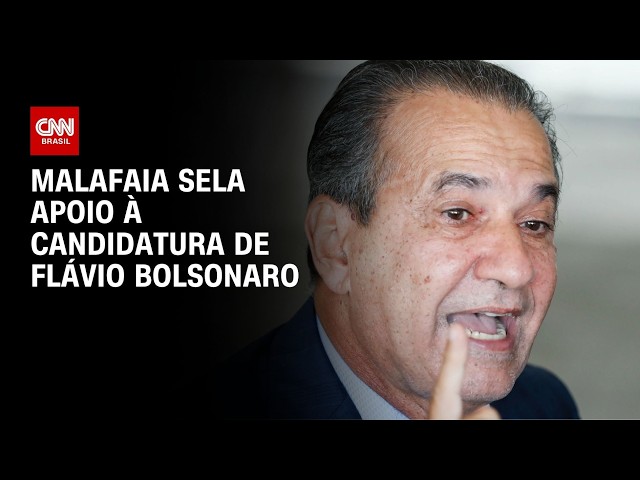Malafaia declara apoio à candidatura de Flávio Bolsonaro | CNN NOVO DIA