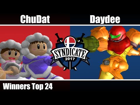 SYN17 - Liquid` Chudat (IC) Vs. SUN | Daydee (Samus) - Winners Top 24 - Melee Singles