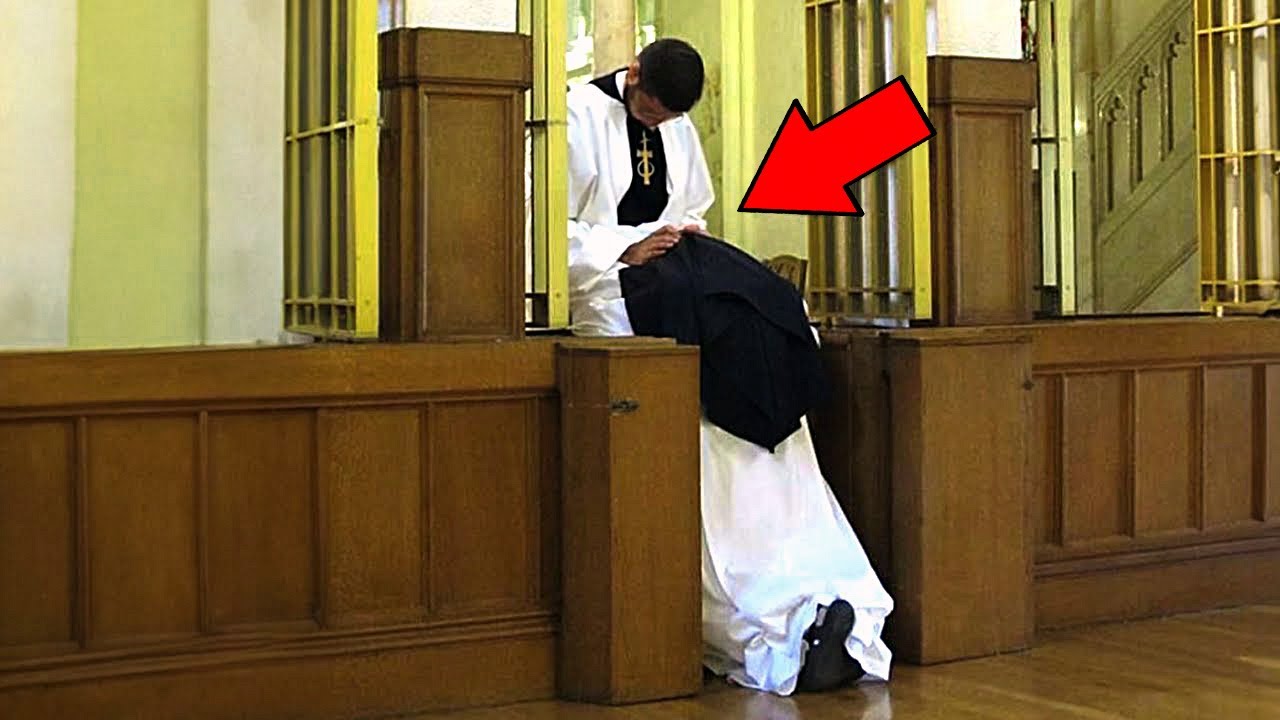Le PRÊTRE ne savait pas QU'IL ÉTAIT FILMÉ, ce qu'il a fait ensuite a CHOQUÉ tout le monde !