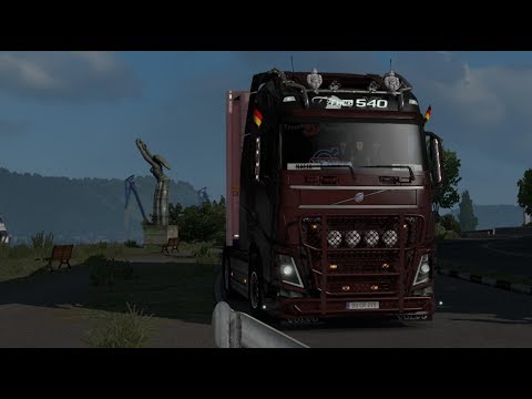 VOLVO FH16 540 POV Driving with music -ProMods 2.46 - EURO TRUCK SIMULATOR 2 Multiplayer