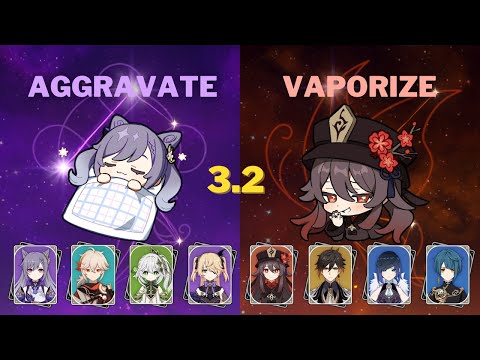 Aggravate Keqing & C1 Hu Tao - 3.2 Spiral Abyss Floor 12